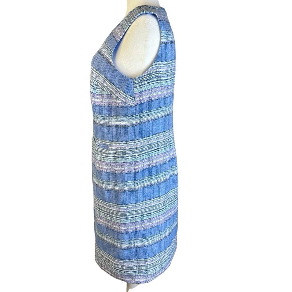 Talbots Sleeveless Tweed Shift Dress Plus Size 14W - Picture 5 of 12